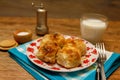 Traditional Bosnian pastry- manti borek