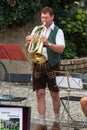 Brass Band in Salzburg Royalty Free Stock Photo