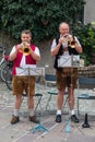 Brass Band in Salzburg Royalty Free Stock Photo