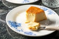 Traditional Brazilian pudding known as pudim de leite, milk pudding, or flan