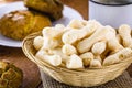 Traditional Brazilian starch biscuit, called polvilho biscuit