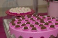 Traditional brazilian sweets - brigadeiros and beijinho