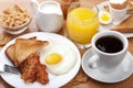 Traditional breakfast Royalty Free Stock Photo