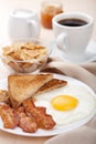 Traditional breakfast Royalty Free Stock Photo