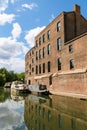 Traditional brick building alongside Regent\'s Canal