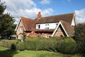 Traditional Brick and Flint English House Royalty Free Stock Photo