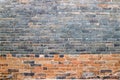 Traditional bricks wall Royalty Free Stock Photo