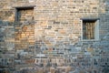 Traditional bricks wall Royalty Free Stock Photo