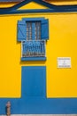 Traditional house facade in Aveiro, Portugal Royalty Free Stock Photo