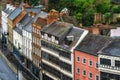 Traditional British Architecture in Newcastle upon Tyne, UK Royalty Free Stock Photo