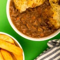 Traditional British Beef Casserole With Dumplings Royalty Free Stock Photo