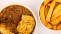 Traditional British Beef Casserole With Dumplings Royalty Free Stock Photo