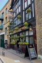 Traditional British Pub. Blacksmiths Arms. Rotherhithe,London. UK Royalty Free Stock Photo