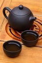 Chinese tea set Royalty Free Stock Photo
