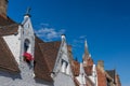 Traditional Bruges windows Royalty Free Stock Photo