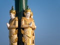 The Ouparta Thandi Zedi pagoda in Myanmar Royalty Free Stock Photo