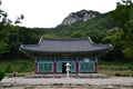 Traditional building in Byeonsan Bando National Park, South Korea