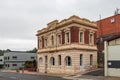 Traditional building at Marine St at the city centre in Burnie, Tasmania.