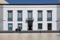 Traditional building a street in Arrecife, in Lanzarote, Canary Islands Royalty Free Stock Photo