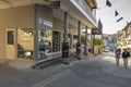 Traditional building and street on Cyprus Royalty Free Stock Photo