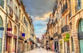 Traditional buildings in the Old Town of Dijon, France