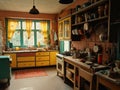 Traditional Bulgarian Kitchen