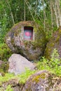 Traditional burial site in Tana Toraja Royalty Free Stock Photo