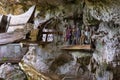 Traditional burial site in Tana Toraja Royalty Free Stock Photo