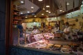 Traditional Butchery shop in old Ripoll quarter