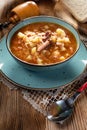 Traditional cabbage soup Royalty Free Stock Photo