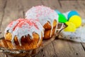 The traditional cake for Easter. Royalty Free Stock Photo