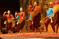 Traditional Cambodian basket dance