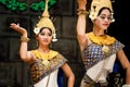 Traditional Cambodian Dance Royalty Free Stock Photo