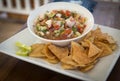 Traditional Caribbean Dish called Ceviche