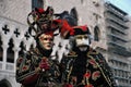 Traditional carnival Venice mask