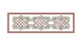 Traditional Celtic Knot Braided Border Vector, vector design Generative AI Royalty Free Stock Photo