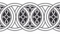 Traditional Celtic Knot Pattern, Interlocking Infinite Design, vector design Generative AI Royalty Free Stock Photo