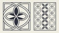 Traditional Celtic Knotwork Pattern Elements, vector design Generative AI Royalty Free Stock Photo