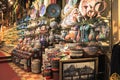 Traditional ceramics on Istambul market Royalty Free Stock Photo