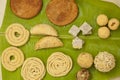 Traditional Ceremonial Indian Sweets and Snacks from India