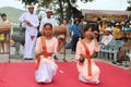 Traditional Cham Dancers Royalty Free Stock Photo