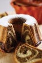 Traditional chestnut cake