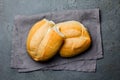 Traditional chilean bread marraqueta Royalty Free Stock Photo