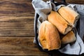 Traditional chilean bread marraqueta Royalty Free Stock Photo