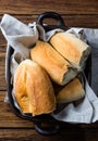 Traditional chilean bread marraqueta Royalty Free Stock Photo