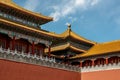 Traditional Chinese architectural roof Royalty Free Stock Photo