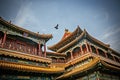 Traditional Chinese architectural roof Royalty Free Stock Photo