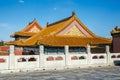 Traditional Chinese architectural roof Royalty Free Stock Photo