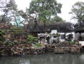 Pavilion In Yu Yuan Gardens, Shanghai. Architecture, green.