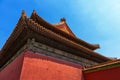 Traditional Chinese building under blue sky Royalty Free Stock Photo